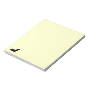 Notepad - Siegel in Silhouette Notizblock