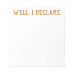 Notepad - Südliche Sprichworte (WID) Notizblock