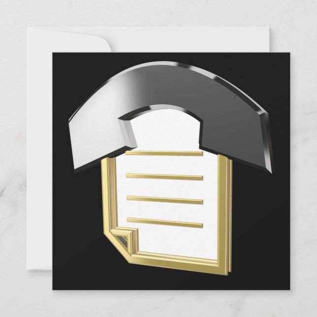 Notepad und Telefon (Vorderseite)