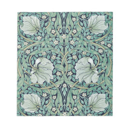 NOTEPAD : WILLIAM MORRIS : PIMPERNEL NOTIZBLOCK