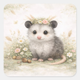 Notes Quadratischer Aufkleber