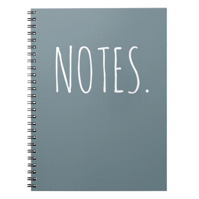 Notes Spiral Notebook Notizblock (Vorderseite)
