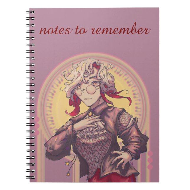 Notes to remember, anime, Citrine Notizblock (Vorderseite)