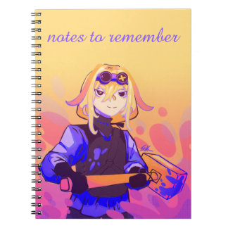 Notes to remember, anime, strong girl notizblock