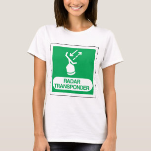 Notfall-Radar-Transponder-Sicherheitsschild T-Shirt