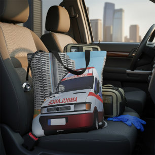 Notfall-Rettungsdienst in der Stadtumgebung