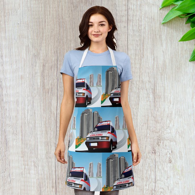 Notfall-Rettungsdienst in der Stadtumgebung Schürze (Von Creator hochgeladen)