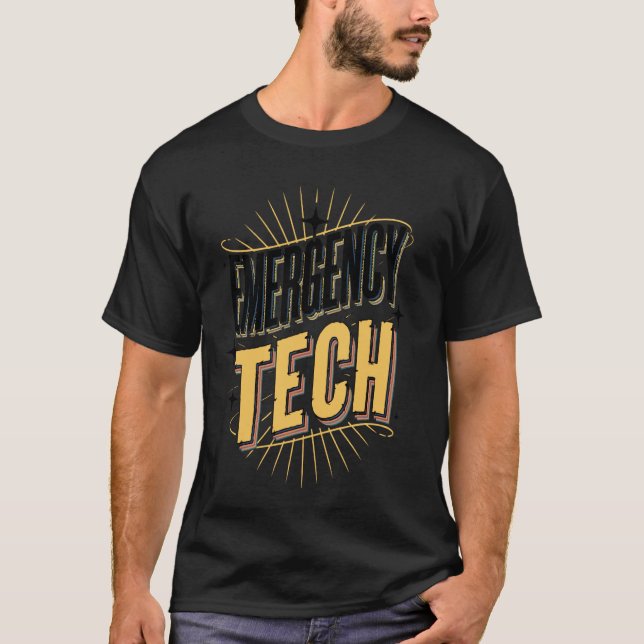 Notfall-Technik Leoparden-Druck-Stil T-Shirt (Vorderseite)