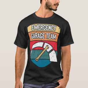 Notfall-Werkstatt-Team-Mechaniker-Freunde-Auto-Rep T-Shirt