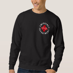 Notfallabteilung ED Emergency Room ER Nurse He Sweatshirt