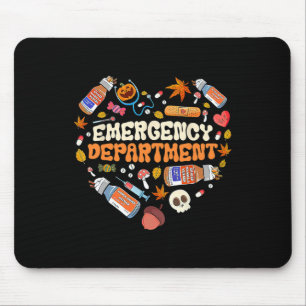 Notfallabteilung Er Krankenpflege Herbst Herbst Mousepad