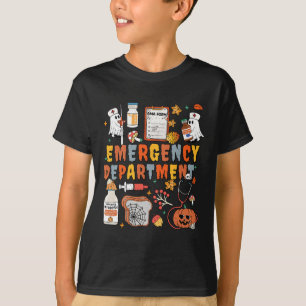 Notfallabteilung Funny Er Nurse Halloween Spoo T-Shirt