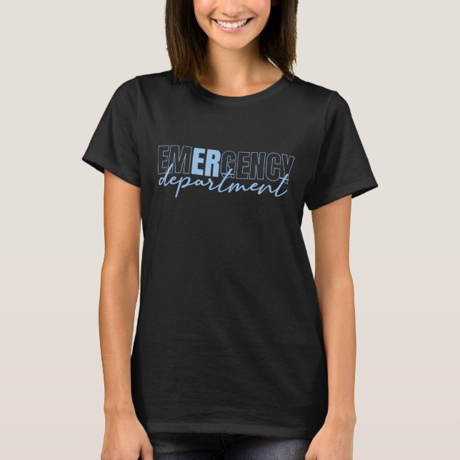 Notfallabteilung Notfallabteilung Gesundheitsfürso T-Shirt (Vorderseite)