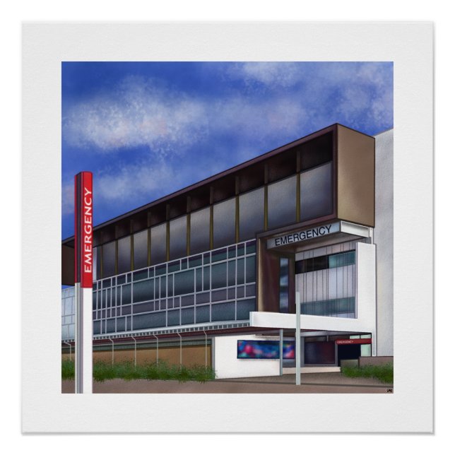 Notfallabteilung Poster (Vorderseite)