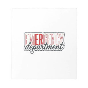 Notfallabteilung-Typografie-Shirt-Design_1 Notizblock
