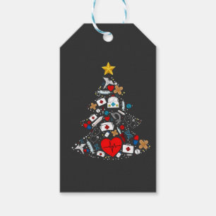 Notfallabteilung Weihnachtsbaum Krankenschwester Geschenkanhänger