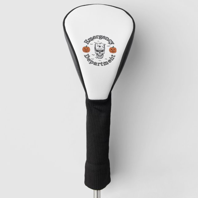Notfallabteilungsraum Er Nurse Skeleton Hallo Golf Headcover (Vorderseite)