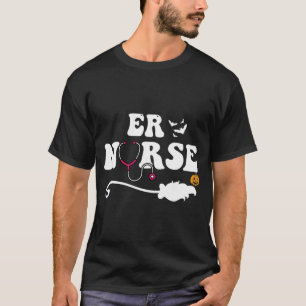 Notfallkrankenschwester ER-Krankenschwester Hallow T-Shirt