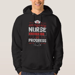 Notfallkrankenschwester in Ausbildung Krankenpfleg Hoodie