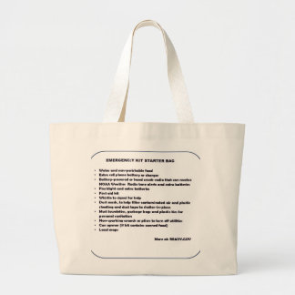 Notfalltasche Jumbo Stoffbeutel