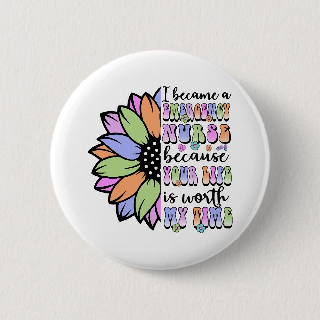 Notfallversorgung Button (Vorderseite)