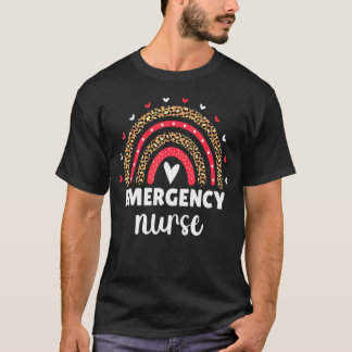 Nothelfer-Regenbogen für Frauen Er Krankenschweste T-Shirt