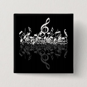 Nothin' but Treble Black Button