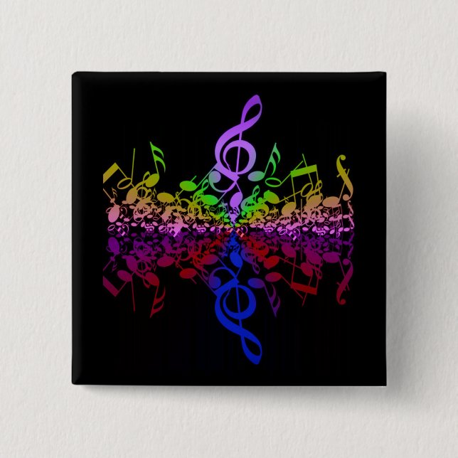 Nothin' but Treble Rainbow Button (Vorderseite)