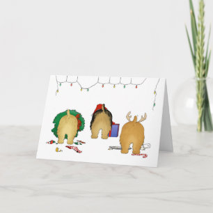 Nothin' Butt A Norfolk Christmas Feiertagskarte