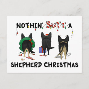 Nothin' Hintern A German Shepherds Weihnachten