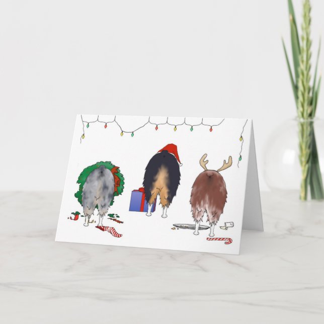 Nothin' Hintern An Aussie Christmas Feiertagskarte (Vorderseite)