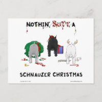 Nothin' Hintern Ein Schnauzer Weihnachten