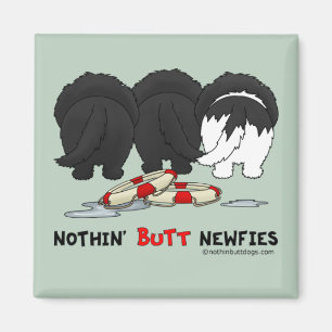 Nothin' Hintern Newfy Magnet
