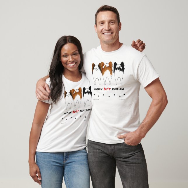Nothin' Hintern Papillons Light T - Shirt (Unisex)