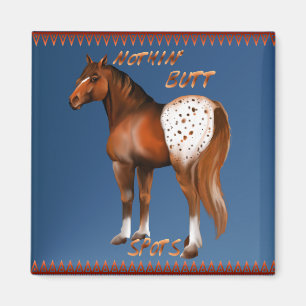 Nothin' Hintern Spots Magnet