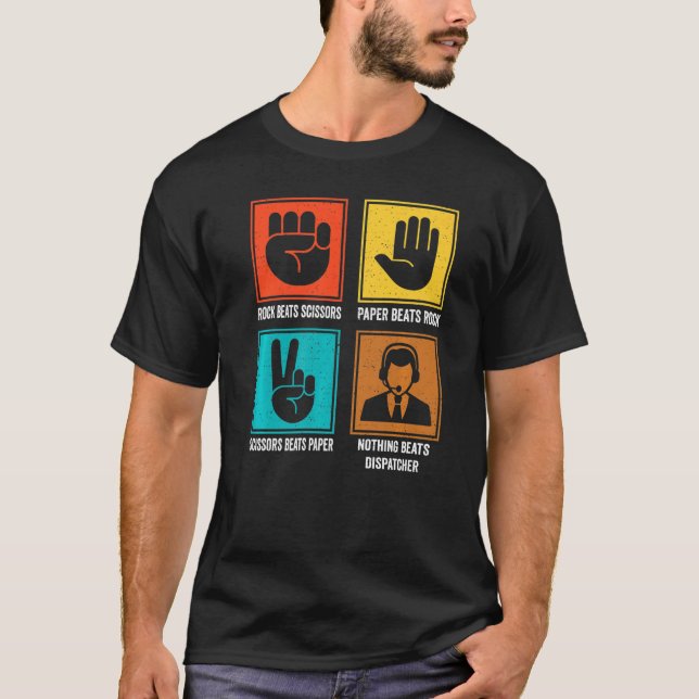 Nothing Beats Dispatcher Trainmaster Yardmaster Su T-Shirt (Vorderseite)