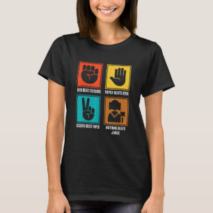 Nothing Beats Judge Cool Arbitrator Jury Justice L T-Shirt
