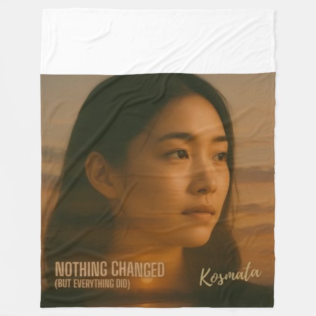 Nothing Changed - Fleecedecke (Vorderseite)