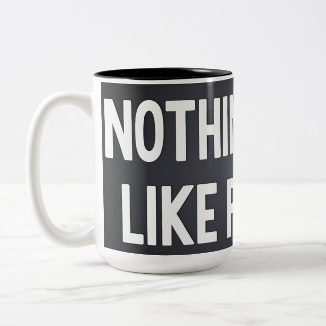 Nothing Fails Like Prayer Coffee Mug Zweifarbige Tasse (Links)
