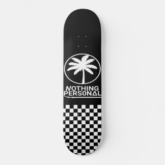 Nothing Personal Checker Dipped Skateboard