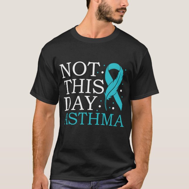 Nothis Day Asthma Awareness Month Asthmatic retro T-Shirt (Vorderseite)