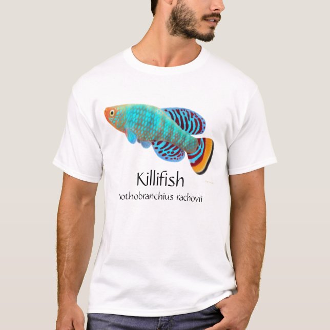 Nothobranchius Rachovii Killifish T-Shirt (Vorderseite)