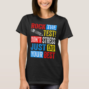 Notieren Sie den Lehrer für den Vintagen Prüfungst T-Shirt