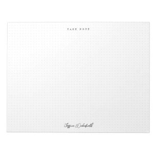 Notieren Sie gepunktete Reibung aus dem Notepad Notizblock