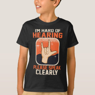 Notierungen zum Gehör des Gehörlosen Bewusstseins T-Shirt