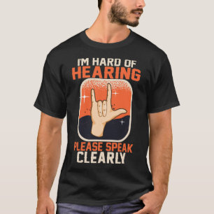 Notierungen zum Gehör des Gehörlosen Bewusstseins  T-Shirt