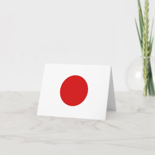 Notifizierung der japanischen Flagge Karte
