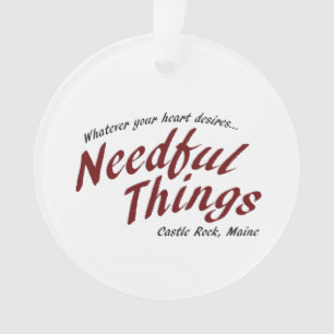 Nötige Sachen Ornament