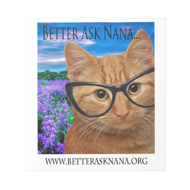 Notizblock besser gefragt (Vorderseite)