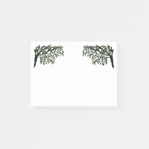 Notizblock - Blätterzweige